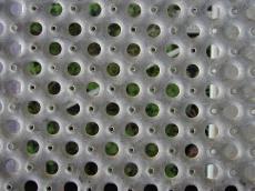 metals floor texture pattern grid holes circles