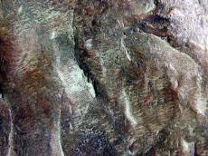 metal shape blob wild dark stone petrified irregular hard scratch scratches scratched carved art work of