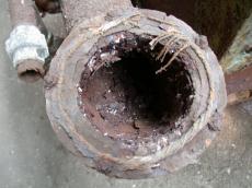 tube tubes duct ducts sewer metal rust rusted rusty circle