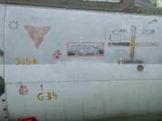 metals, airplane, aeroplane, texture, triangle, typography, typo, sign, signs, jet, metal, rivetted, rivet, open, cockpit, canopy release, lock, spraypainted, lever