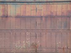 textures metals walls riveted rusted brown