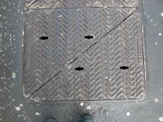 metals pattern texture grounds lid square triangle road black