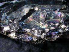 pitcoal coal mineral stone rock rainbow black