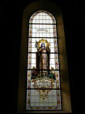 paul church window glass holy saint religion leaded light window
