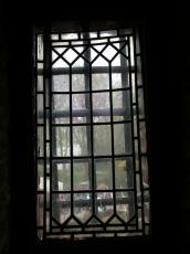 window frame bars glass 