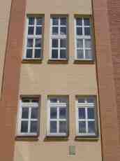 facade windows brick wall rigoletto