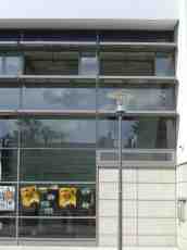 rigoletto lamppost walls fascade glass windows