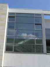 rigoletto wall glass windows office block stairs stairway