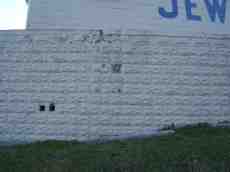 shanenieb wall stones bricks white painted