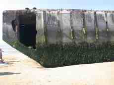 old pier sand beachcoast concrete old pier sand beachcoast concrete