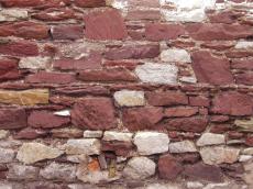 wall stone brick nature red ireland