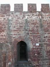 castle wall bricks stones mortar medieval