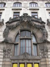 window old building facade decorative