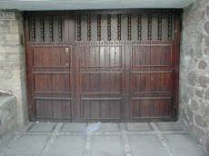 dario door massive solid wood dark doors gate entrada