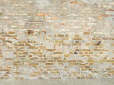 tabus wall brown yellow bricks mortar