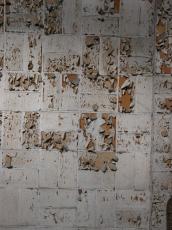 walls blistered tile tiles tiled abandoned factory