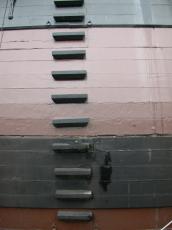 side VOC ship ladder side hull