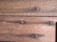 wood plank nails brown