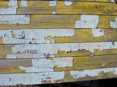 wooden plank planks slivers of paint old worn weathered