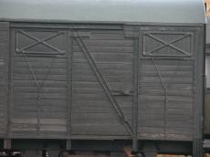 side x lorry wagon train wall wood metal texture door window hinges vehicles land gray